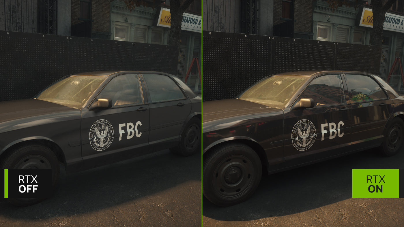 CONTROL Resonant path tracing RTX off versus on
