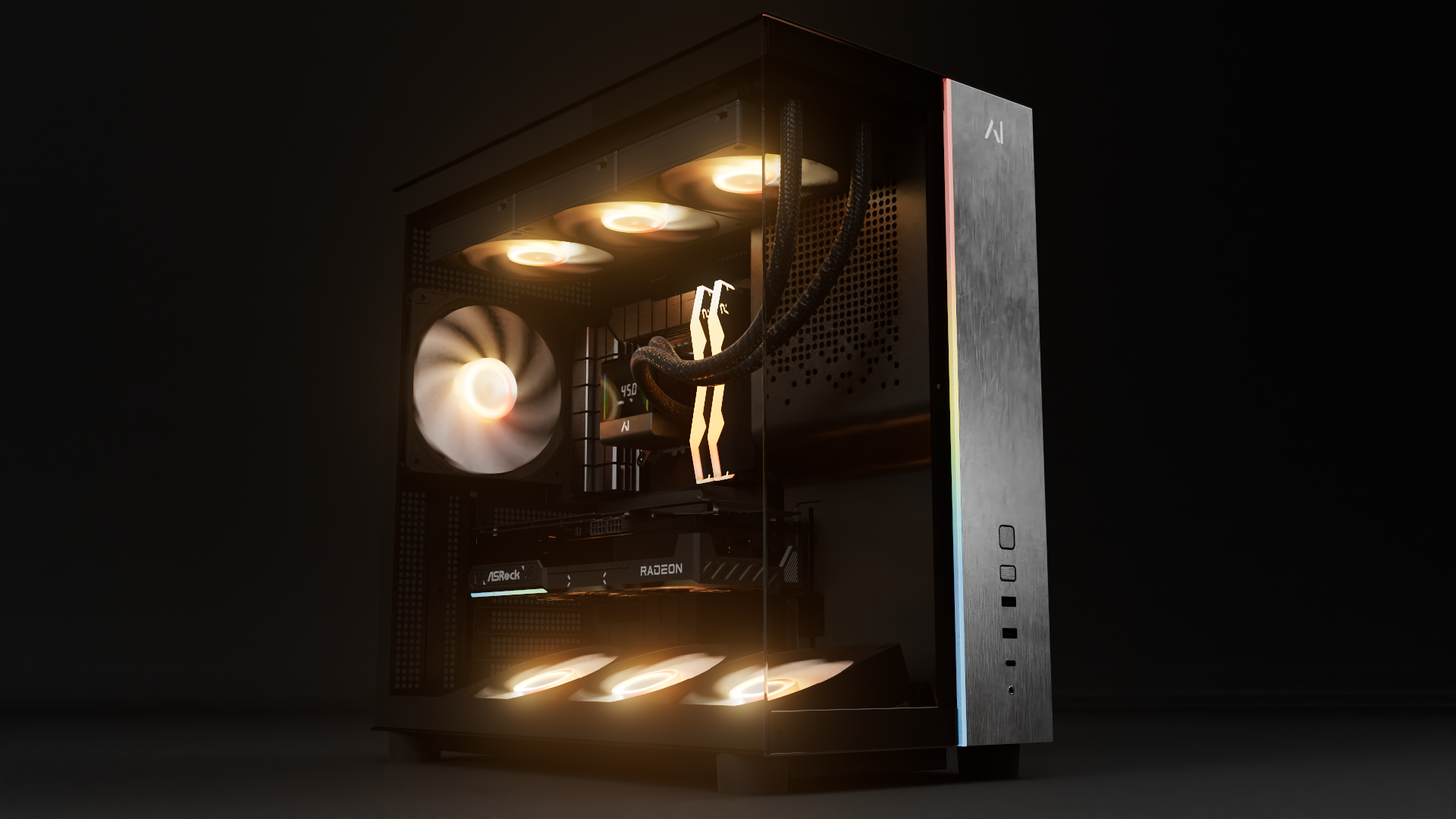 AI V3 ELITE AMD | Ryzen 7 9800X3D | RX 9070 XT 16GB – Andromeda