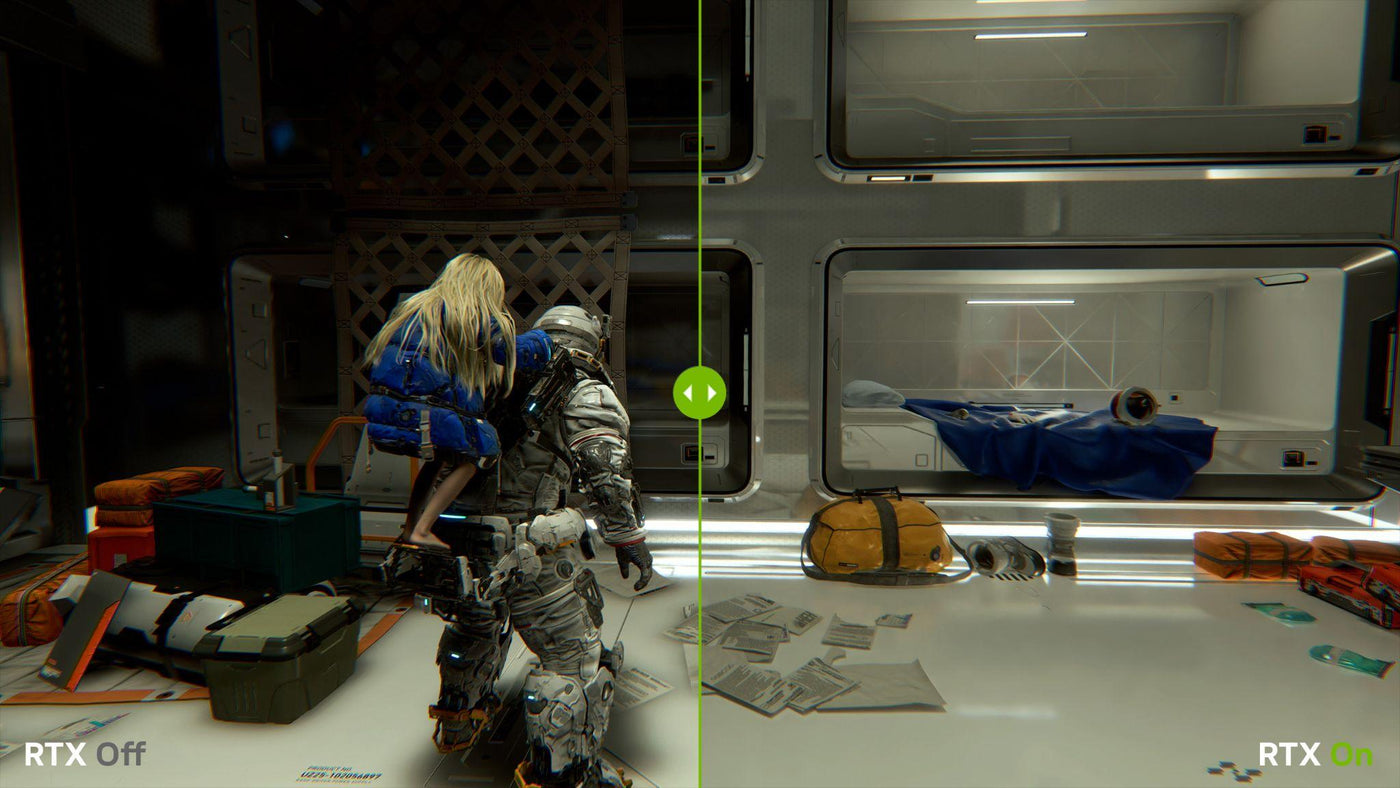 PRAGMATA path tracing RTX Off vs On comparison