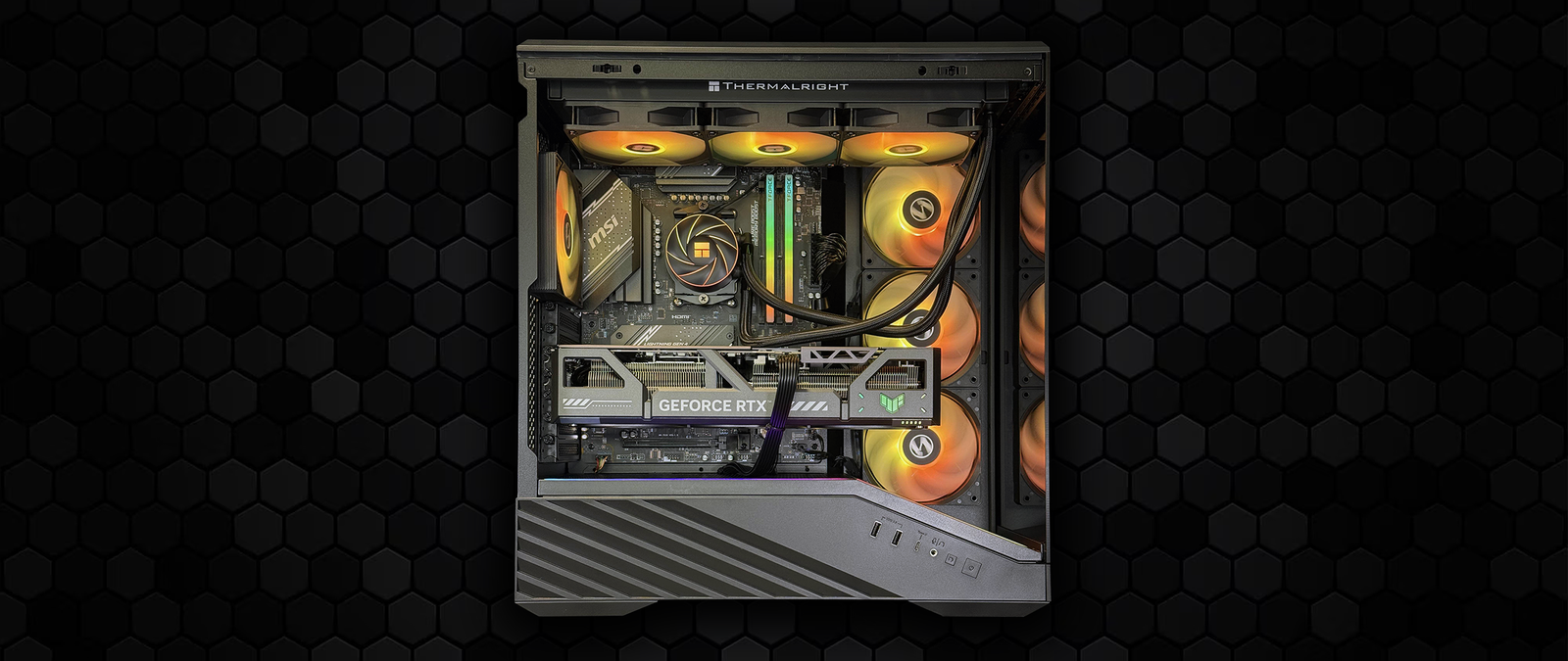 Quasar 50 Vector | Ryzen 9 9950X3D | RTX 5090 32GB – Andromeda