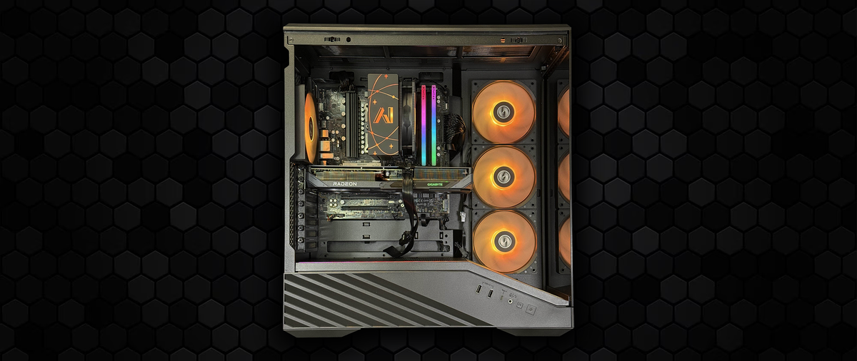 Essentials AMD Vector | Ryzen 5 8400F | RX 9060XT – Andromeda Insights