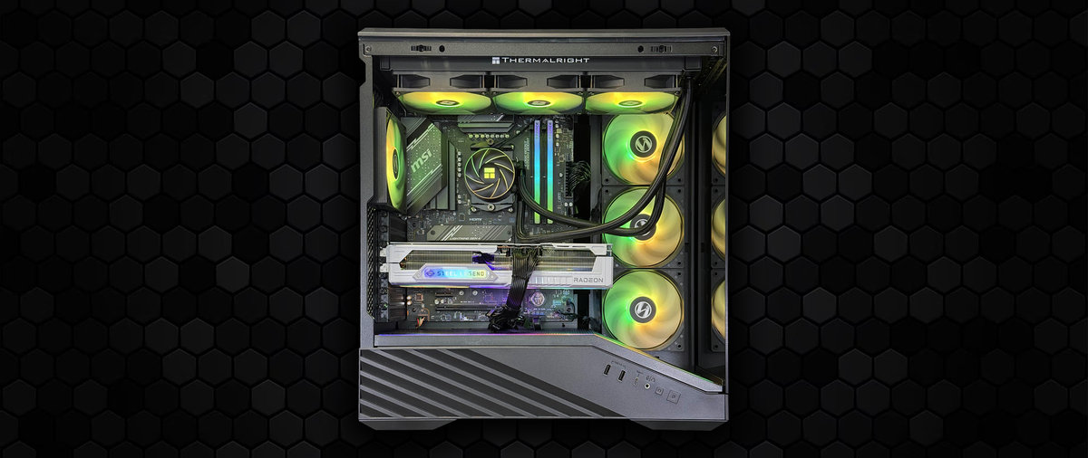 Elite AMD FRAME | Ryzen 7 9800X3D | RX 9070XT 16GB