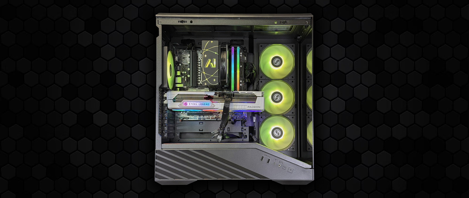 Elite Lite AMD Vector | Ryzen 5 9600X | RX 9070XT 16GB – Andromeda