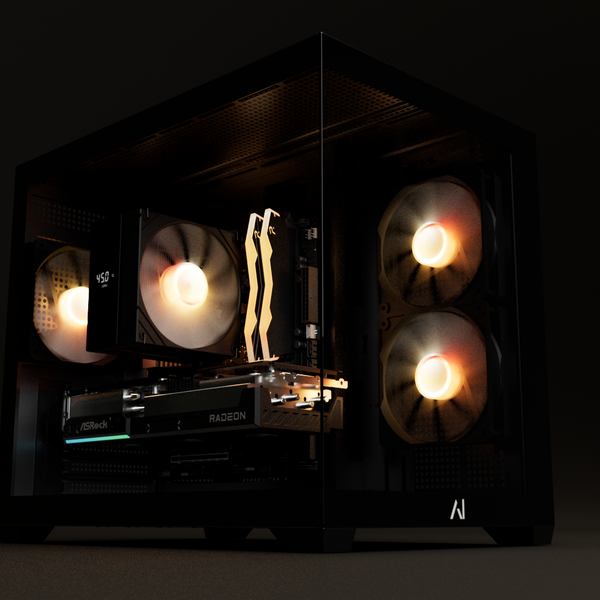 Spectra Gaming PC | Ryzen 5 9600x | RX 9070 XT 16GB – Andromeda