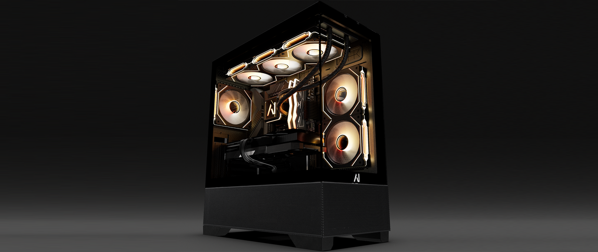 Ryzen7 9800X3D × XFX RX9070XT AI V2 ELITE AMD | Ryzen 7 9800X3D | RX 9070 XT 16GB – Andromeda