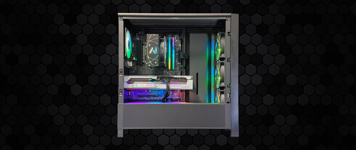 自作 PC 9950X RX5700XT 128GB SSD1T +2TB TECHNOID Ultimate AMD RADEON RX 9070 XT– AMD Ryzen 9 9950X3D–64GB